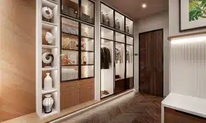 walk in wardrobe design